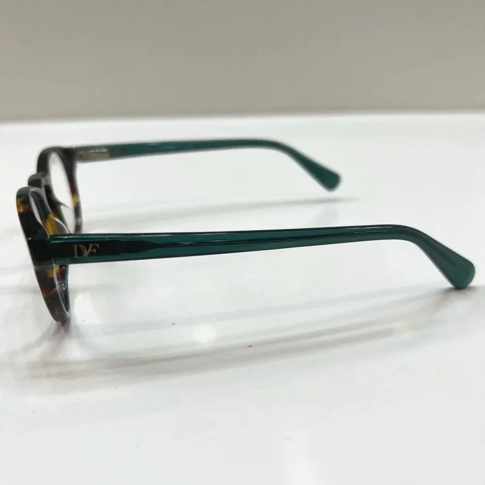 NEW Diane von Furstenberg 5067 319 Translucent Marbled Eyeglass Frames 52-17-135